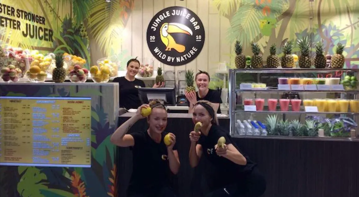 Jungle Juice Bar asiakastarina